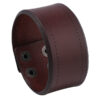oly-94c64e239cef228f8dd0a5dd226a03c8 Wholesale Punk Style Simple Retro Wide Leather Bracelet Jewelry Punk Style Men's Head Layer Cowhide Bracelet