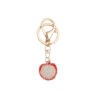 oly-94d2886b5edec08c37cc946166f6a319 Wholesale Diamond-encrusted lychee car keychain women's bag pendant metal key chain fruit pendant gift