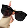 Wholesale Frame brown polarized sunglasses women can be equipped with myopia degree big face slimming anti-ultraviolet driving sunglasses