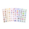 Wholesale Mo Mo Mo fire paint gilding epoxy stickers dried flower plant book series fresh flower Journal decorative material stickers