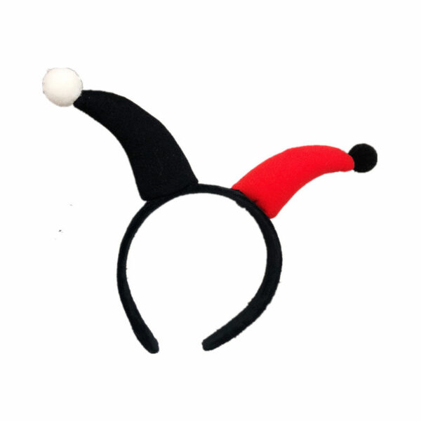 oly-9579d15717eca85c3963c3db14e3bc73 Wholesale Cute Cute Clown Headband Exaggerated Halloween Party Little Devil Selfie Horn Headband