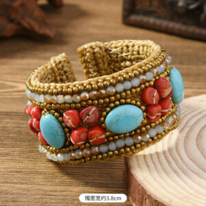 Braided natural stone bracelet (style 2)