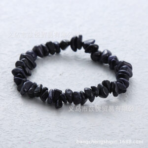 Blue sand (synthetic material) / Bracelet circumference is about 18cm