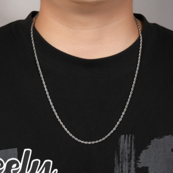 Wholesale Stainless steel gold twisted chain plain chain twisted rope chain