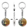 Wholesale United States American National Day Key Chain Made Of Durable Zinc Alloy, Perfect Souvenir Or Gift