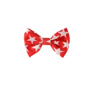 #2 Duckbill Clip Bow-red