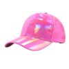 oly-968cbd8baea6e707f0924ccb9240d758 Wholesale trend PU leather colorful baseball cap men's street personality cap women's curved brim face small hat