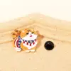 Wholesale Cartoon Animal Pinback Badge In Multicolor Featuring Stamping Craft Made Of Alloy