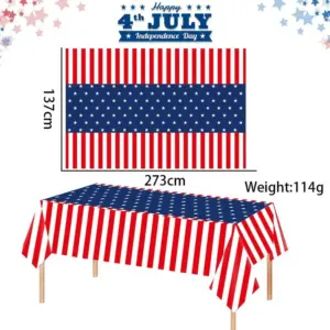 Tablecloth/Backdrop / American Flag