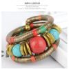 oly-971a44f49d8e08598ce48e6d7c277e56 Wholesale sales three-circle bracelet style exaggerated personality spacer retro beaded Bohemian multi-layer bracelet