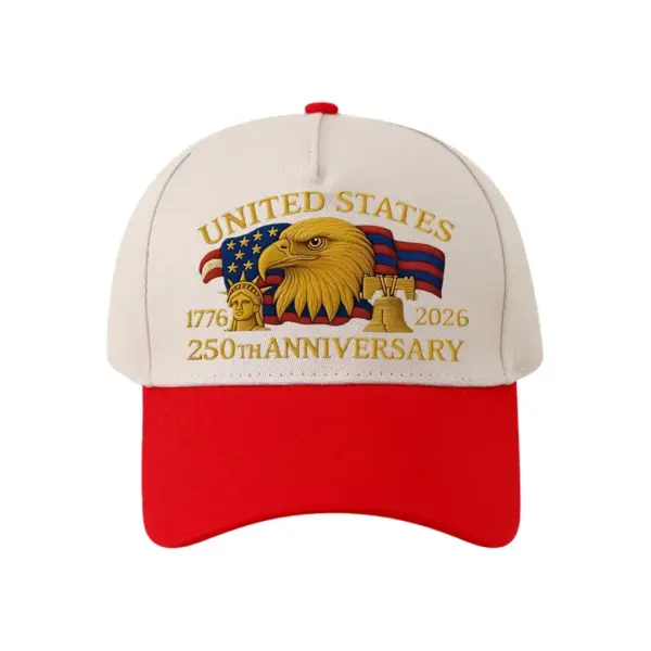 Wholesale American Flag Women's Breathable Baseball Cap In Dyed Black With Printing, Perfect For America's 250th Anniversary