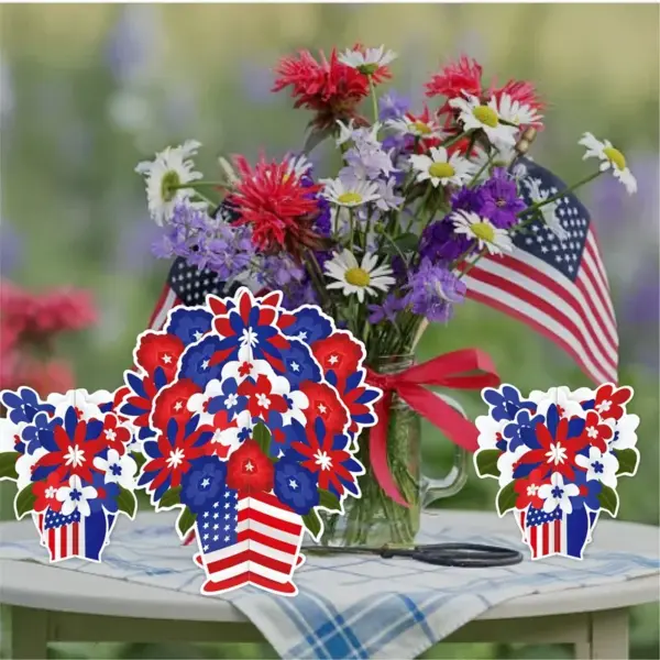 Wholesale Independence Day Party Paper Ornaments For Festive Event And Party Supplies
