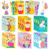 oly-97667d7739516bf0d710cf6d7a95ec6f Wholesale 6 sheets/pack Easter rabbit puzzle stickers shrimp skin children's educational puzzle colorful egg face changing stickers