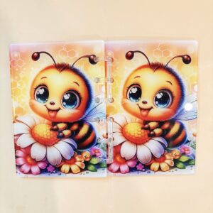 A7-bee notebook (with inner pages and buckles)