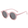 Wholesale round frame children's polarized sunglasses wholesale cute baby sunglasses anti UV glasses
