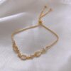 oly-97ea77a06679afac5ff17a6fac695c3f Wholesale South Korea Dongdaemun Cat's Eye Small Fish Bracelet Fashion Bracelet Internet Popular Simple Fashion Design Feeling Bracelet Accessories Women