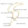 Wholesale Jewelry Simple Style Classic Style Letter Eye 201 Stainless Steel Copper Zircon Lip Chain Cable Chain Pendant Necklace