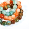 Wholesale Style Color Imitation Jade Beaded Bracelet for Women, Versatile Niche Hand Jewelry Wholesale Non-Fading Cultural Toy Bracelet