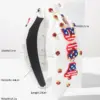 oly-981f28c11e8a32ab82fb760c5ab00b3d Wholesale Vintage Style Jewelry Headband For Women In Cloth Material With Rhinestone Embellishments, Perfect For American National Day