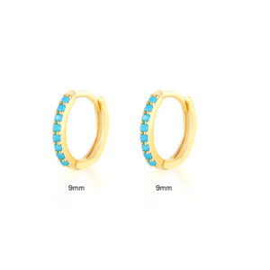 Gold-Turquoise 9mm