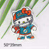 Wholesale Fashion Brand Cartoon Football Cat Sex Bag Jewelry Acrylic Pin Croud DIY Patch OLY Exclusive