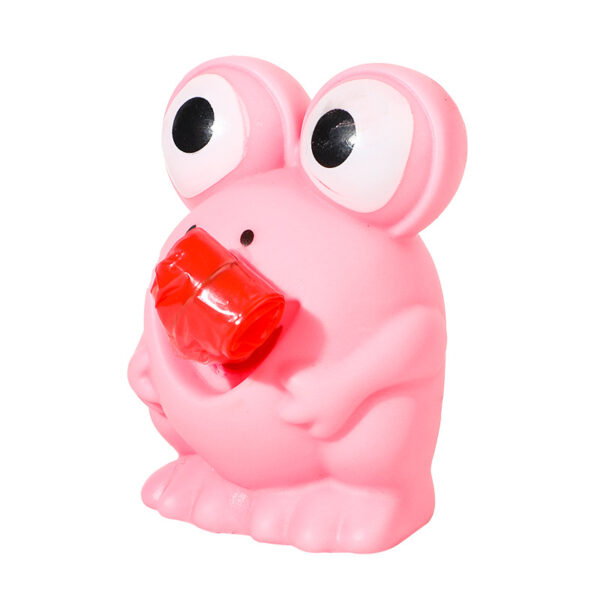 oly-98d64dc134b3f32fe5bc5eef495e99ce Wholesale Tongue voice frog pinch music big eye frog bb call small dinosaur slow rebound toy decompression toy vent ball
