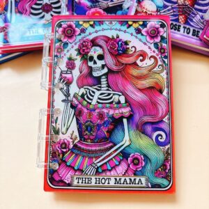 A752-tarot notebook-spicy mom (with inner pages and buckles)