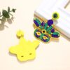 oly-98fba7d3a39573cd912ee429c17306cf Wholesale Mardi Gras Earrings Beaded Earrings Mask Alphabet Clown Carnival Rice Beads Earrings