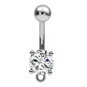 7mm round with Ring-Silver