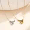 Wholesale Quadrilateral Necklace For Women With 304 Stainless Steel Chain And Pendant, Featuring Golden Electroplated Finish