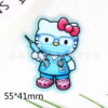 oly-99165d81edadcdc28dda6d4669abe55f Wholesale loose powder cartoon nurse rabbit jewelry acrylic pin DIY patch accessories