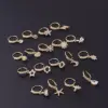 oly-9916ae2c333001186a63768fd8a41b20 Wholesale Nose Rings & Studs Fashion Geometric Copper Plating Nose Pin