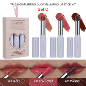 3 Pack Moisturizing Lipstick SET-D