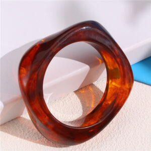 Ladder square tortoise shell color