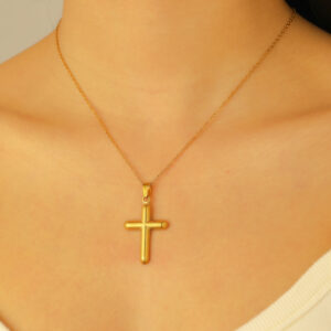 18k real gold glossy h-167