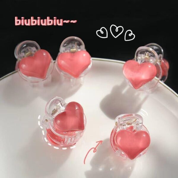 oly-994947b75e9baca9aef134fc7f083df1 Wholesale Is the feeling of heart ~ pink love super sweet small grab clip girl heart bangs clip cute sweet Tanabata