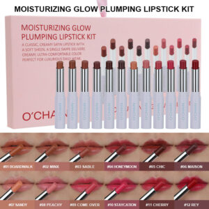 12 Moisturizing Lipstick Set