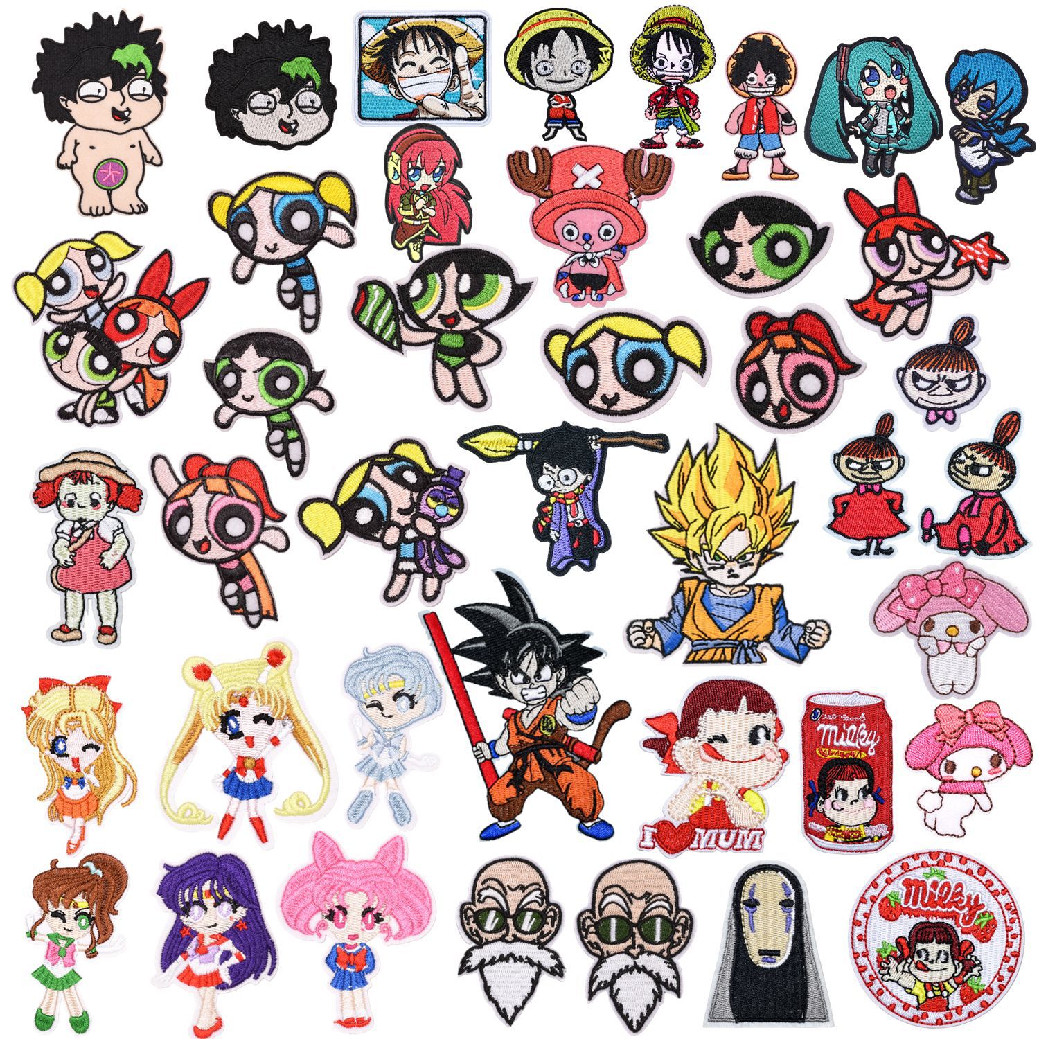 Wholesale Elegant fabric patch animation iron-on adhesive patch OLY Exclusive