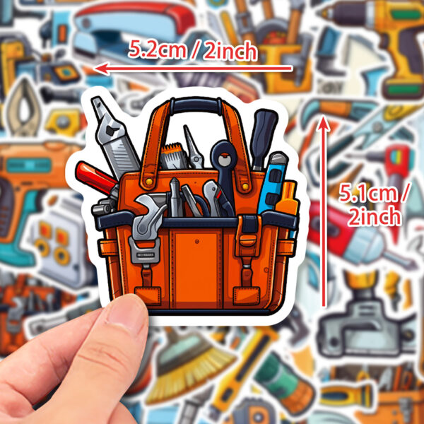 Wholesale Big Sale 50 Tools Dabi Collage Paper Kidsren's Cartoon Electric Drill Saw Ax Repair Tool Kit