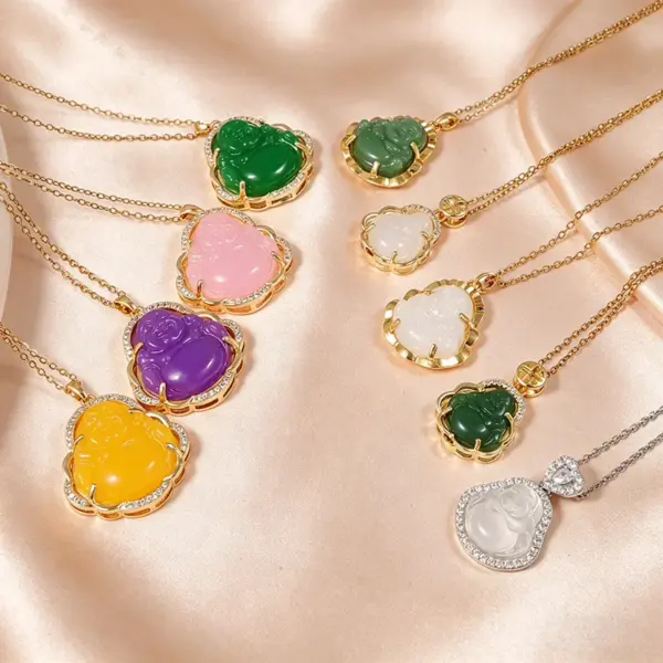 Wholesale Unisex Geometric Necklace With Bezel Setting Featuring Rhinestones, Copper Material With Electroplated Copper Plating On Cable Chain