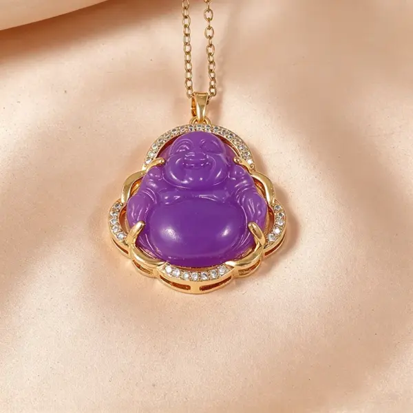 Wholesale Unisex Geometric Necklace With Bezel Setting Featuring Rhinestones, Copper Material With Electroplated Copper Plating On Cable Chain