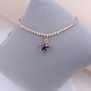 Purple / Accessories Width 1cm Height 1.3cm