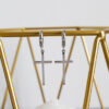 Wholesale Simple Ear Buckle Cross Earrings Earrings Neutral Unisex Daily