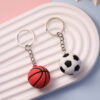 oly-99f95c5205ae3f0548033edd12316de6 Wholesale Creative simulation Football keychain ball series basketball keychain small pendant doll activity gift