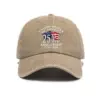 oly-99fcb42212dbf8e993d91bb98c4aba4b Wholesale United States Unisex Baseball Cap In Grey Cotton With Printing, Perfect For Independence Day