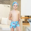 oly-9a29415fa6a56ef416b5f41a3db28376 Wholesale Children's Swimming Trunks Swimming Cap Two-piece Set Boys' Middle and Big Children Teenager Split Swimsuit suit