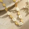 Wholesale Jewelry Beach Tropical Shell 304 Stainless Steel Bracelets Necklace