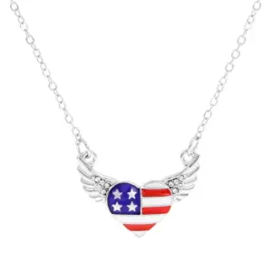 10 White K Wings Peach Heart 3472