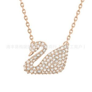 Rose gold day necklace