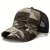 oly-9a86cd4bbb3e76a483fe15d27e4fdd00 Wholesale American Flag Women's Casual Outdoor Baseball Cap With Curved Brim, Polyester Material Featuring Embroidery